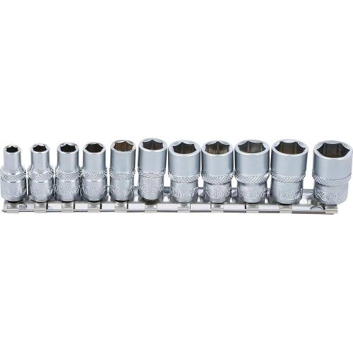 Jeu de Douilles Six Pans 1/4 11 pcs - Acier Résistant - Précision et Polyvalence, Pro - D-Work