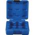 Valise Vide 2434 - 13,5 x 6,5 x 14 cm - Plastique Robuste - Rangement et Transport Pratique, Pro - D-Work