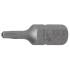 Embout Torx T9 25 mm - 6,3 mm (1/4) Profil T avec Perçage - Précision et Compatibilité, Acier - D-Work