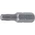 Embout Torx T10 6,3 mm (1/4) - L. 25 mm - Profil T avec Perçage - Précision et Fiabilité, Acier - D-Work