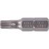 Embout Torx T25 6,3 mm (1/4 ) - Longueur 25 mm - Profil T avec Perçage - Précision et Durabilité - BGS