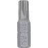 Embout Torx T25 6,3 mm (1/4 ) - Longueur 25 mm - Profil T avec Perçage - Précision et Durabilité - BGS