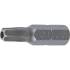 Embout Torx T27 6,3 mm (1/4) - L. 25 mm - Profil T avec Perçage - Précision et Durabilité, Acier - D-Work