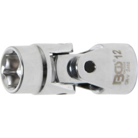 Douille d Articulation à Cardans Six Pans 10 mm (3/8) - 12 mm - Précision et Robustesse, Acier - D-Work