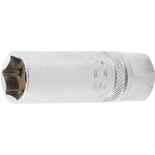 Douille de Bougie à Aimant Six Pans 12,5 mm (1/2 ) - 16 mm - Précision et Maintien Magnétique - - BGS