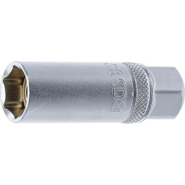 Douille de Bougie à Aimant Six Pans 10 mm (3/8 ) - 16 mm - Précision et Praticité - BGS