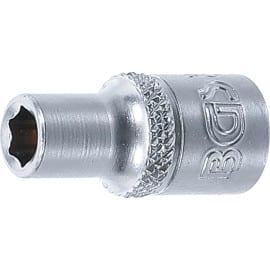 Douille pour Clé Six Pans 6,3 mm (1/4) - 5 mm - Acier Résistant - Précision et Durabilité, Cliquet 1/4 - D-Work