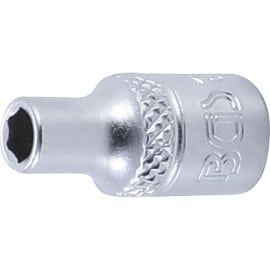 Douille pour Clé Six Pans 6,3 mm (1/4 ) - 4,5 mm - Précision et Robustesse - BGS