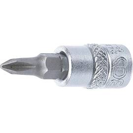Douille à Embouts 6,3 mm (1/4 ) Cruciforme PH1 Précision et Fiabilité - BGS