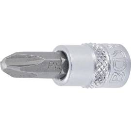 Douille à Embouts 6,3 mm (1/4 ) Cruciforme PH3 - - Précision et Robustesse - BGS