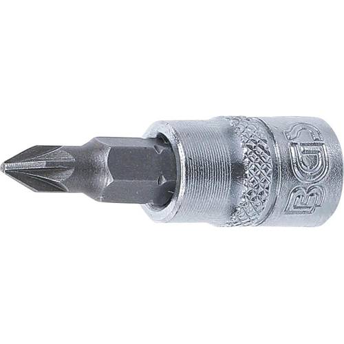 Douille à Embouts 6,3 mm (1/4 ) Cruciforme PZ1 - Précision et Fiabilité - BGS