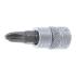 Douille à Embouts 6,3 mm (1/4) Cruciforme PH2 Précision et Robustesse, Acier, Pro - D-Work