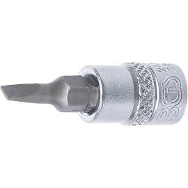 Douille à Embouts 6,3 mm (1/4 ) Fente 4 mm - Précision et Compatibilité - BGS