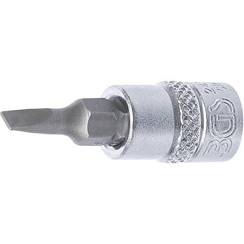 Douille à Embouts 6,3 mm (1/4) Fente 4 mm - Précision et Compatibilité, Acier, Pro - D-Work