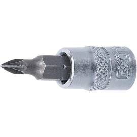 Douille à Embouts 6,3 mm (1/4 ) Cruciforme PZ0 - Précision et Compatibilité - BGS
