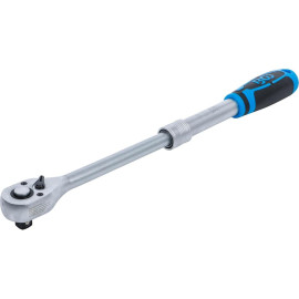 Cliquet Réversible Extensible 12,5 mm (1/2 ) 305-445 mm - Acier, Réglable - Précision et Polyvalence - BGS