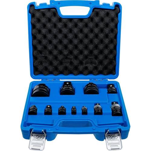 Jeu d Adaptateurs et Têtes Sphériques à Choc 6,3 mm - 25 mm - 11 pcs - Polyvalence et Robustesse - D-Work