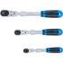 Jeu de Cliquets Réversible Extensible Inclinable - 3 pcs 6,3 mm à 12,5 mm - Polyvalent et Ergonomique - D-Work