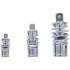 Jeux de Douilles Articulées 3 pcs - 6,3 mm (1/4), 10 mm (3/8), 12,5 mm (1/2) - Acier Résistant - Polyvalence et Préc - D-Work