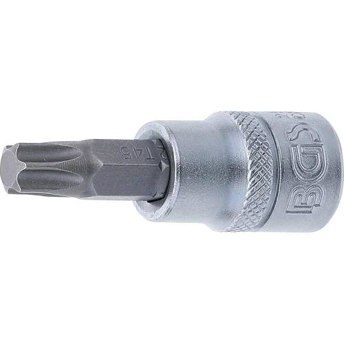 Douille à Embouts 10 mm (3/8) Profil T Torx T45 - Précision et Robustesse, Acier - D-Work