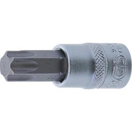 Douille à Embouts 10 mm (3/8) Profil T Torx T55 - Précision et Robustesse, Acier - D-Work
