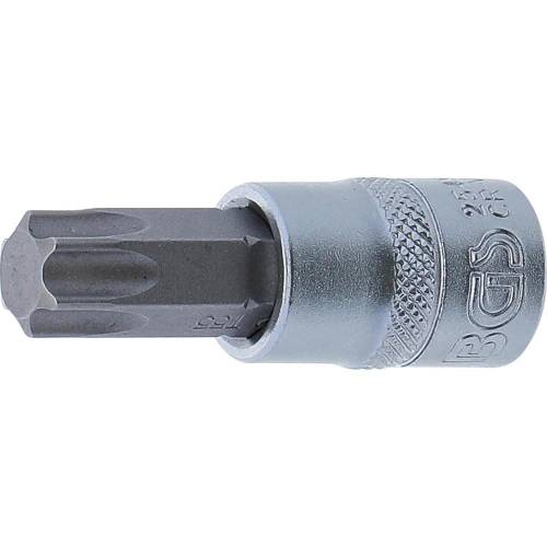 Douille à Embouts 10 mm (3/8) Profil T Torx T55 - Précision et Robustesse, Acier - D-Work
