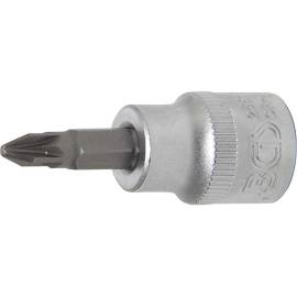 Douille à Embouts 10 mm (3/8 ) Cruciforme PZ2 Précision et Robustesse - BGS