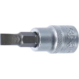 Douille à Embouts 10 mm (3/8) Fente 7 mm - Acier Résistant - Précision et Durabilité, Pro - D-Work