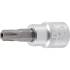 Douille à Embouts 10 mm (3/8) Profil T Torx - Perçage T27 - Précision et Robustesse, Acier - D-Work