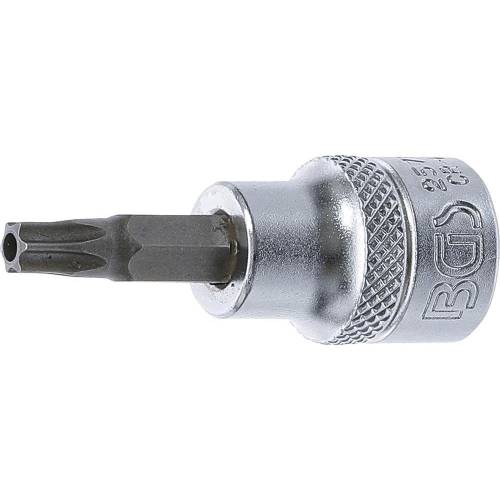 Douille à Embouts 10 mm (3/8) Profil T Torx - Perçage T30 - Précision et Robustesse, Acier - D-Work