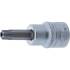 Douille à Embouts 10 mm (3/8) Profil T Torx avec Perçage T40 - Précision et Durabilité, Acier - D-Work