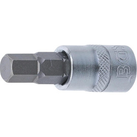 Douille à Embouts 10 mm (3/8 ) - Six Pans Intérieurs 9 mm - Précision et Robustesse - BGS