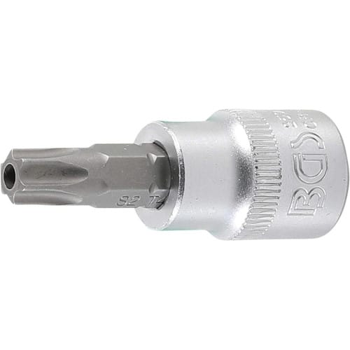 Douille à Embouts 10 mm (3/8 ) Profil T Torx - Perçage T45 - Précision et Robustesse - BGS