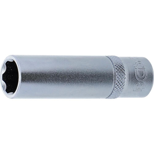 Douille pour Clé Super Lock Longue 10 mm (3/8 ) et 12 mm - Acier Résistant - Précision et Durabilité - BGS