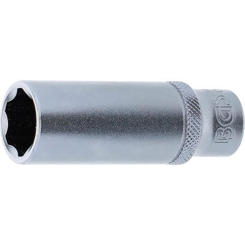 Douille pour Clé Super Lock Longue 10 mm (3/8) - 15 mm - Précision et Durabilité, Acier, Zones Difficiles - D-Work