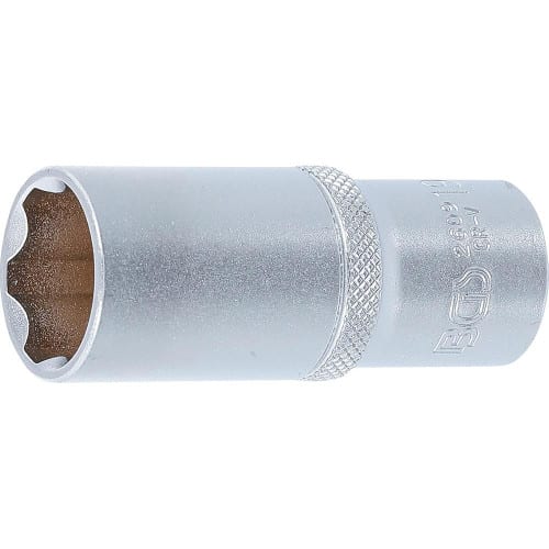 Douille pour Clé Super Lock Longue 10 mm (3/8) - 19 mm - Précision et Durabilité, Acier, Zones Difficiles - D-Work