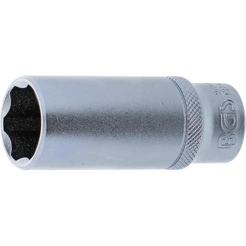 Douille pour Clé Super Lock Longue 10 mm (3/8) - 18 mm - Précision et Durabilité, Acier, Zones Difficiles - D-Work