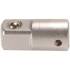 Adaptateur de Clé à Douille - Femelle 6,3 mm (1/4 ), Mâle 10 mm (3/8 ) - Acier Résistant - Compatibilité et Praticité - BGS