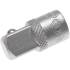 Adaptateur de Clé à Douille - Femelle 6,3 mm (1/4 ), Mâle 10 mm (3/8 ) - Acier Résistant - Compatibilité et Praticité - BGS