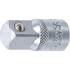 Adaptateur de Clé à Douille Femelle 10 mm (3/8 ) - Mâle 6,3 mm (1/4 ) - Acier Résistant - Compatibilité et Praticité - BGS