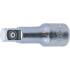 Adaptateur de Clé à Douille - Femelle 6,3 mm (1/4 ), Mâle 10 mm (3/8 ) - Acier Résistant - Compatibilité et Praticité - BGS