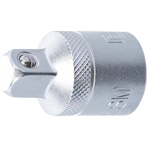 Adaptateur de Clé à Douille - Femelle 12,5 mm (1/2 ), Mâle 10 mm (3/8 ) - Acier Résistant - Compatibilité et Praticité - BGS