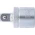 Adaptateur de Clé à Douille - Femelle 12,5 mm (1/2), Mâle 10 mm (3/8) - Acier Résistant - Compatibilité et Praticité - D-Work