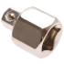 Adaptateur de Clé à Douille - Femelle 12,5 mm (1/2), Mâle 10 mm (3/8) - Acier Résistant - Compatibilité et Praticité - D-Work