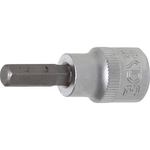 Douille à Embouts 10 mm (3/8) - Six Pans Intérieurs 9/32 - Précision et Robustesse, Acier, Pro - D-Work