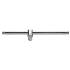 Poignée Coulissante 12,5 mm (1/2 ) - - Prise Ergonomique et Installation Facile - BGS
