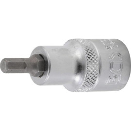 Douille à Embouts 12,5 mm (1/2 ) Hexagone Femelle 7/32 - - Précision et Robustesse - BGS