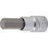 Douille à Embouts 12,5 mm (1/2) Hexagone Femelle 9/32 - Précision et Robustesse, Acier, Pro - D-Work