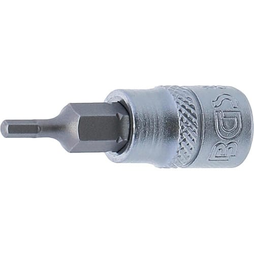 Douille à Embouts 6,3 mm (1/4 ) - Six Pans Intérieurs 3/32 - Précision et Compatibilité - BGS