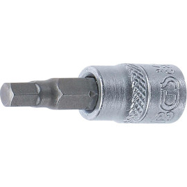 Douille à Embouts 6,3 mm (1/4 ) Six Pans Intérieurs 3/16 - - Précision et Robustesse - BGS